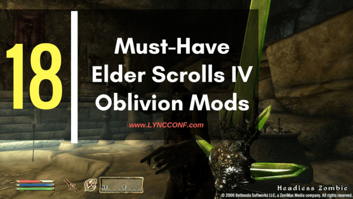 Elder scrolls oblivion best mods pc